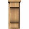 Ekena Millwork Newport Smooth Corbel w/Backplate, Western Red Cedar, 7 1/2"W x 10"D x 18"H COR08X10X18NEW01SWR - alternate 4